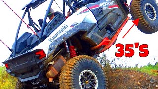 Kawasaki KRX hillclimb at Coalmont Tn with some Turbo RZR's and crazy CanAms.