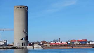 Demolition of silo goes wrong, Denmark (For licensing or usage, contact licensing@viralhog.com)