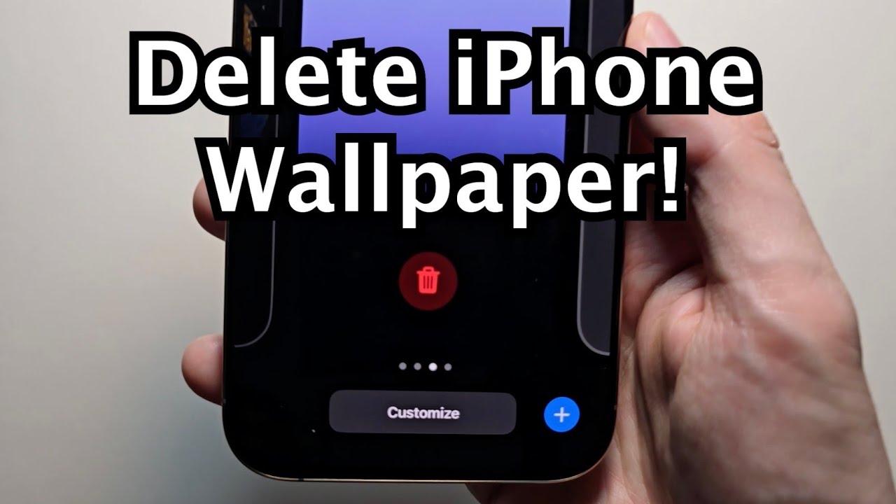 iPhone 16 How to Delete Wallpaper! (iOS 18)