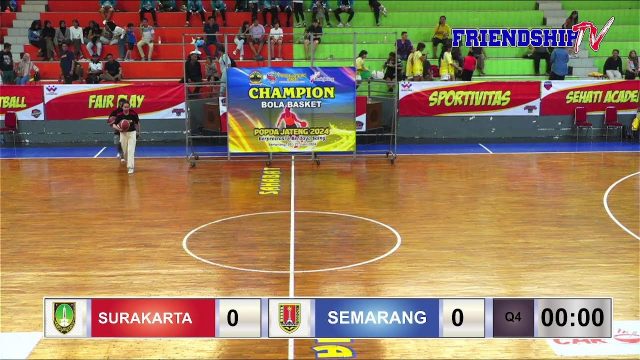 SEMARANG VS SURAKARTA FINAL POPDA JATENG 2024  BOLA BASKET PUTRA
