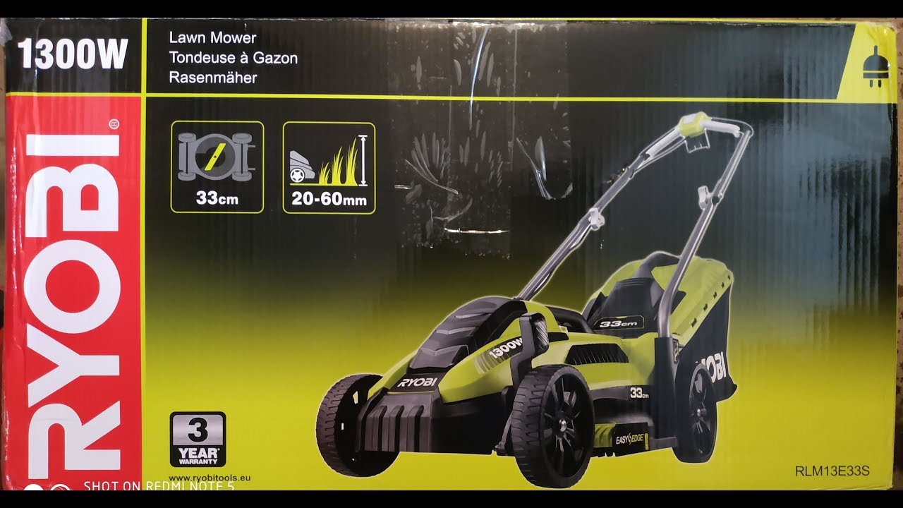 Ryobi rlm13e33s двигатель