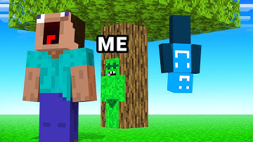 We Hid with Different Gravity in Minecraft