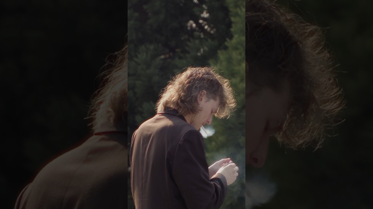 Music video on burrard bridge Vancouver 