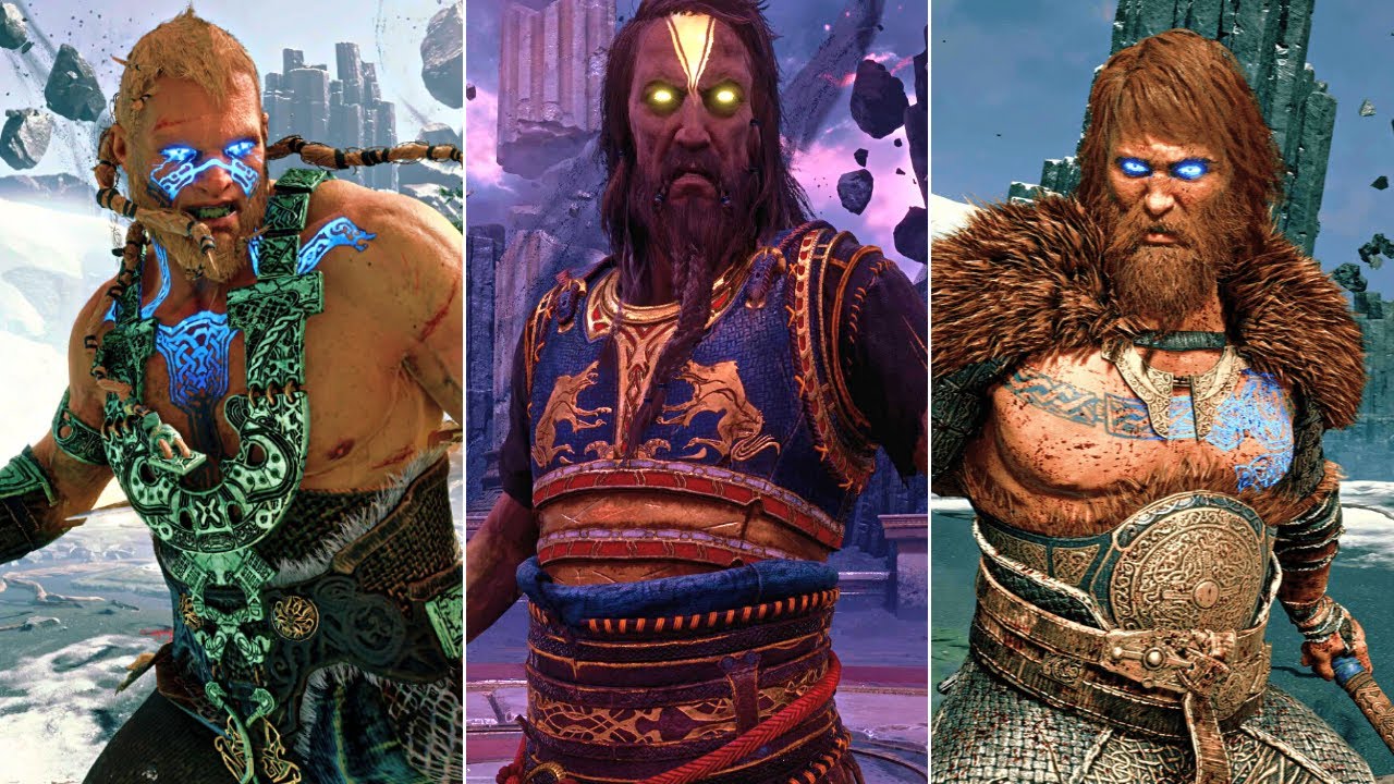 God of War Ragnarok Valhalla DLC - All Bosses | SHOW ME MASTERY [4K ...