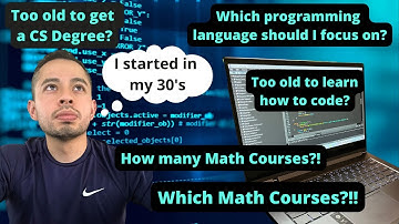 Too Old To Go Back To School For Computer Science?