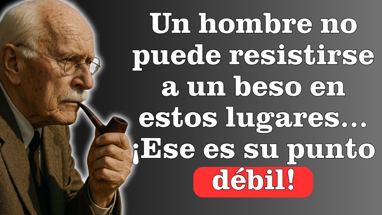 Besa al hombre en esos 7 lugares y él nunca se olvidará de ti | Carl Jung