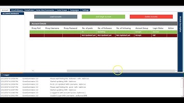 GramDominator - Account Manager