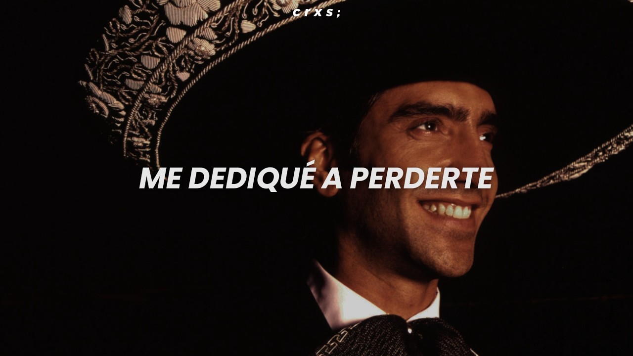 Alejandro Fernández - Me Dediqué A Perderte (Letra/Lyrics)