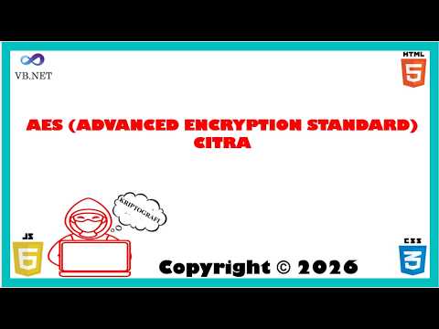CRYPTOGRAPHY SOURCE CODE AES METHOD CITRA VB NET