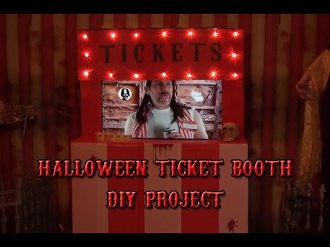 Ticket Booth Diy Project You - Diy Creepy Carnival Ticket Booth