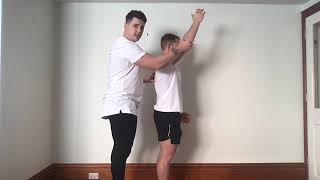 Thoracic Extension Test