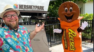 Hersheypark | NEW Jolly Rancher Coaster & Reese's Peanut Butter Cup Hamburger | The Chocolatier