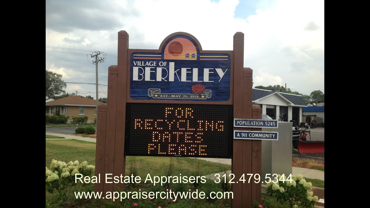 Berkeley Real Estate Appraisers 312 479 5344 YouTube
