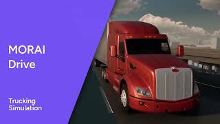 MORAI Drive Trucking Simulation