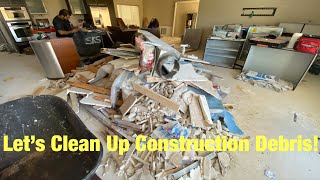 Let’s Clean Up Construction Debris on the 2nd Floor❗️ (Time lapse) Las Vegas is OPEN❗️