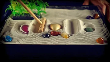 ASMR Zzzzzen garden (oddly satisfying)