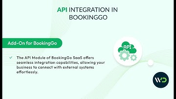 API Module in BookingGo SaaS | Effortless Integration & Automation