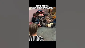FNAF Movie Ella Springlocks Behind The Scenes Fivenightsatfreddys Fnafmovie Fnaf Animatronic 