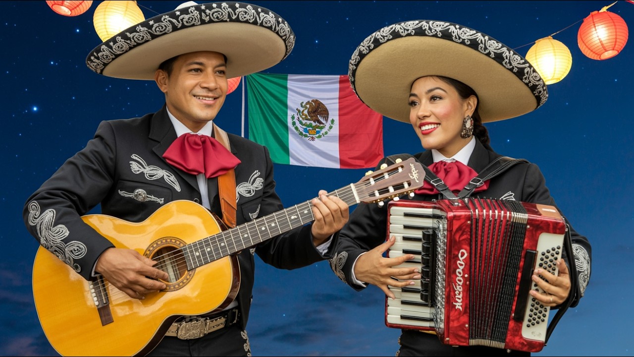 Romantic Mariachi Melodies 💖 Mexican Guitar & Accordion Classics 🎸 [2H+]