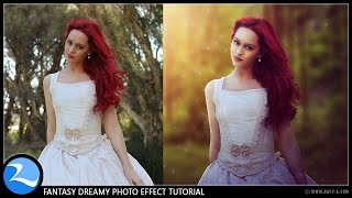 Photoshop Tutorial : Fantasy Dreamy Photo Effects Editing screenshot 5