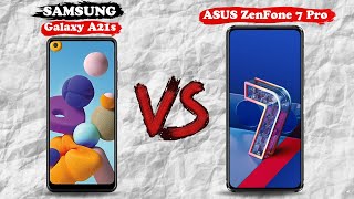 Asus Zenfone 7 Pro Vs Samsung Galaxy A21s Comparison | Asus Zenfone 7 Pro Review | SM-A217F/DS