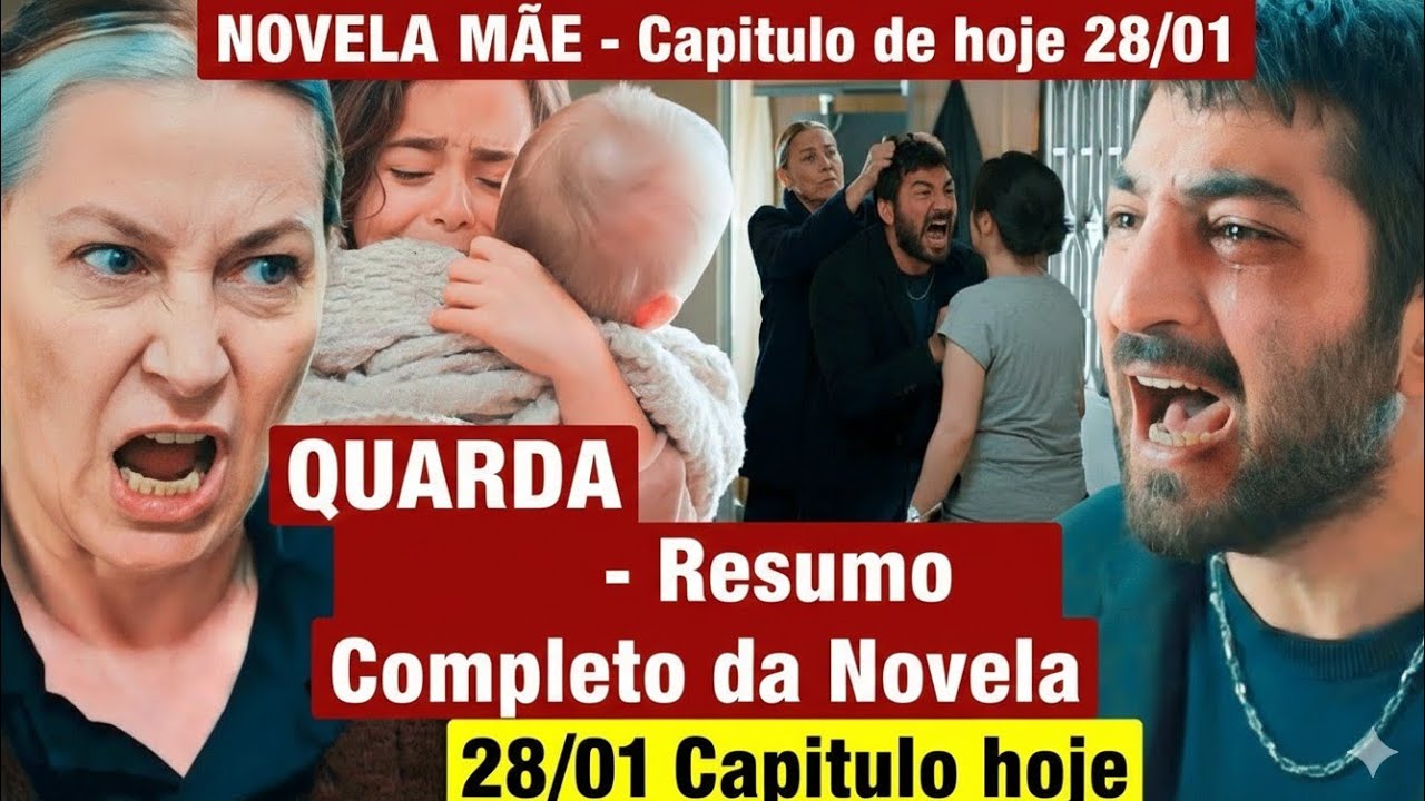 NOVELA MÃE - Capítulo de hoje 28/01QUARTA - Resumo Completo da Novela28/01 Capítulo hoje