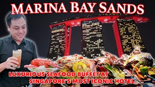 Dining at Singapore's Icon Marina Bay Sands Lobster Buffet  Voted the Best Buffet in Singapore!