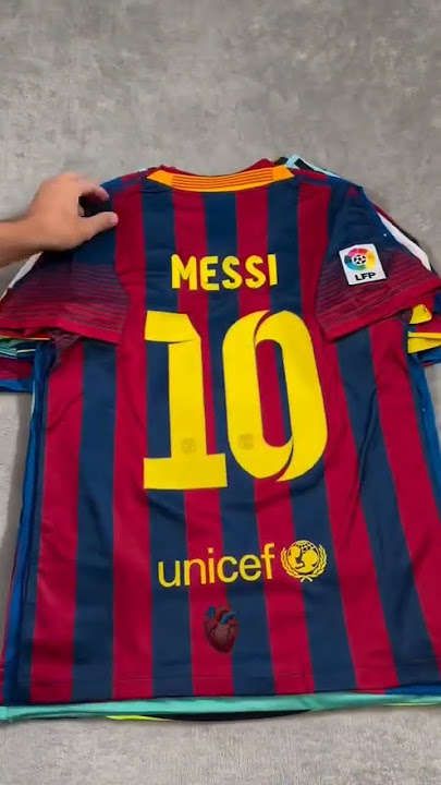 Leo Messi Jersey collection ✌️😍#jerseycollection #messijersey