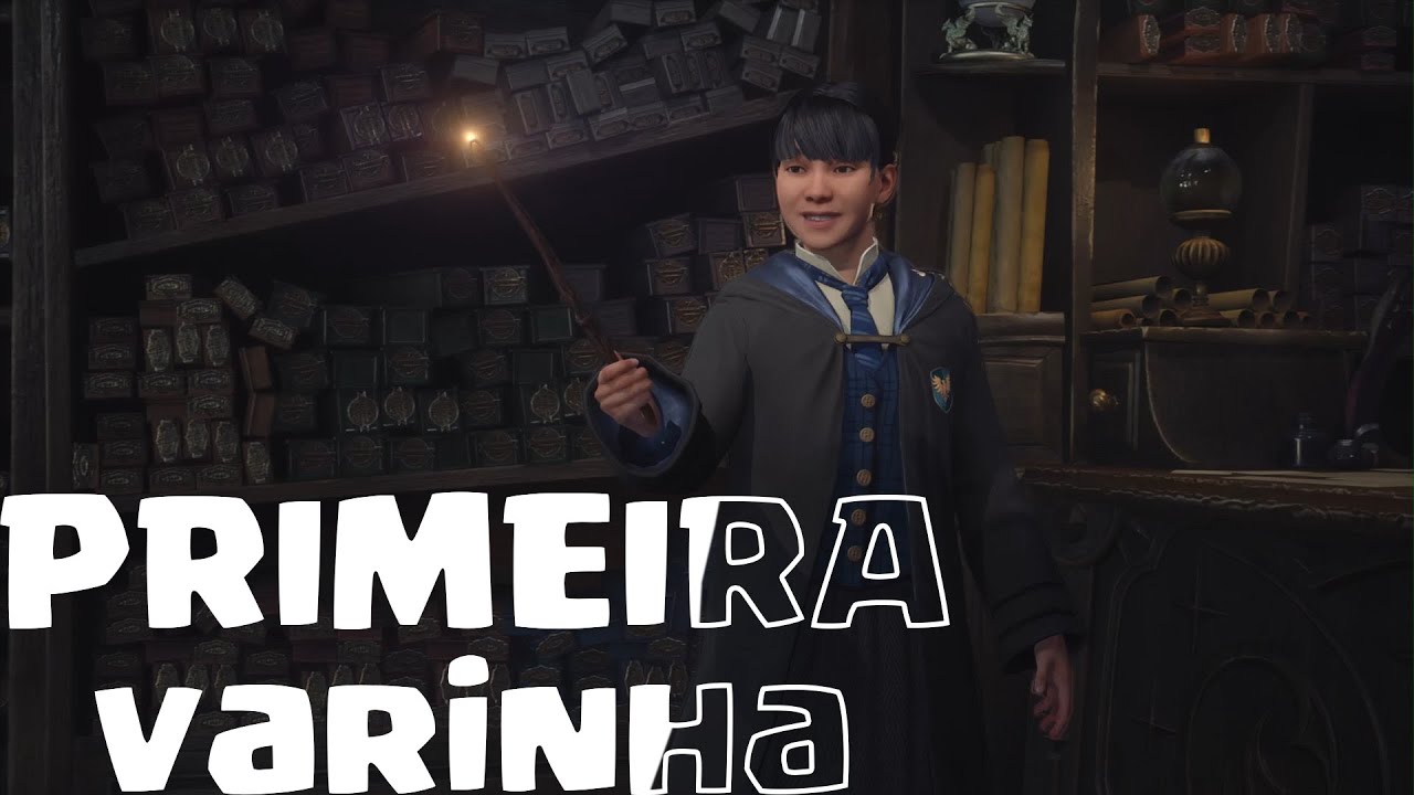 Hogwarts Legacy|Conseguindo minha primeira varinha!!!|PS5|#4