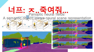 오늘도 고통받는 너프😢 Panoptic neural fields: A semantic object-aware neural scene representation (CVPR 2022)