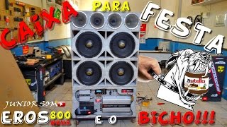 Party Box 4 EROS 800 + TARAMPS 6.5KW...Eros Is A Beast!!!☢JuNiOr SoM♛®