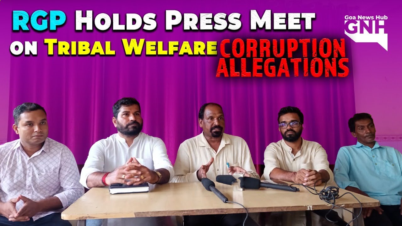 RGP Holds Press Meet on Tribal Welfare Corruption Allegations