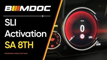Speed limit information (SLI) activation on BMW is easier than you might think.