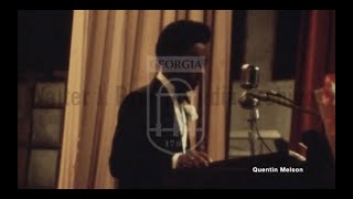 Otis Redding Funeral in Macon, Ga. w/Johnnie Taylor (December 18, 1967)