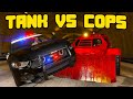 Armored tank vs cops in gta rp