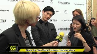 Haruma Miura @ The Attack On Titan: Part 1 Premeire