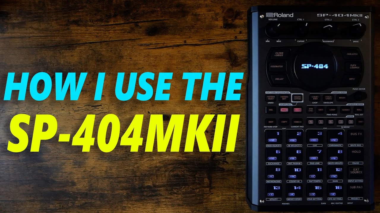 Using the SP-404MKII The "Wrong" Way - YouTube