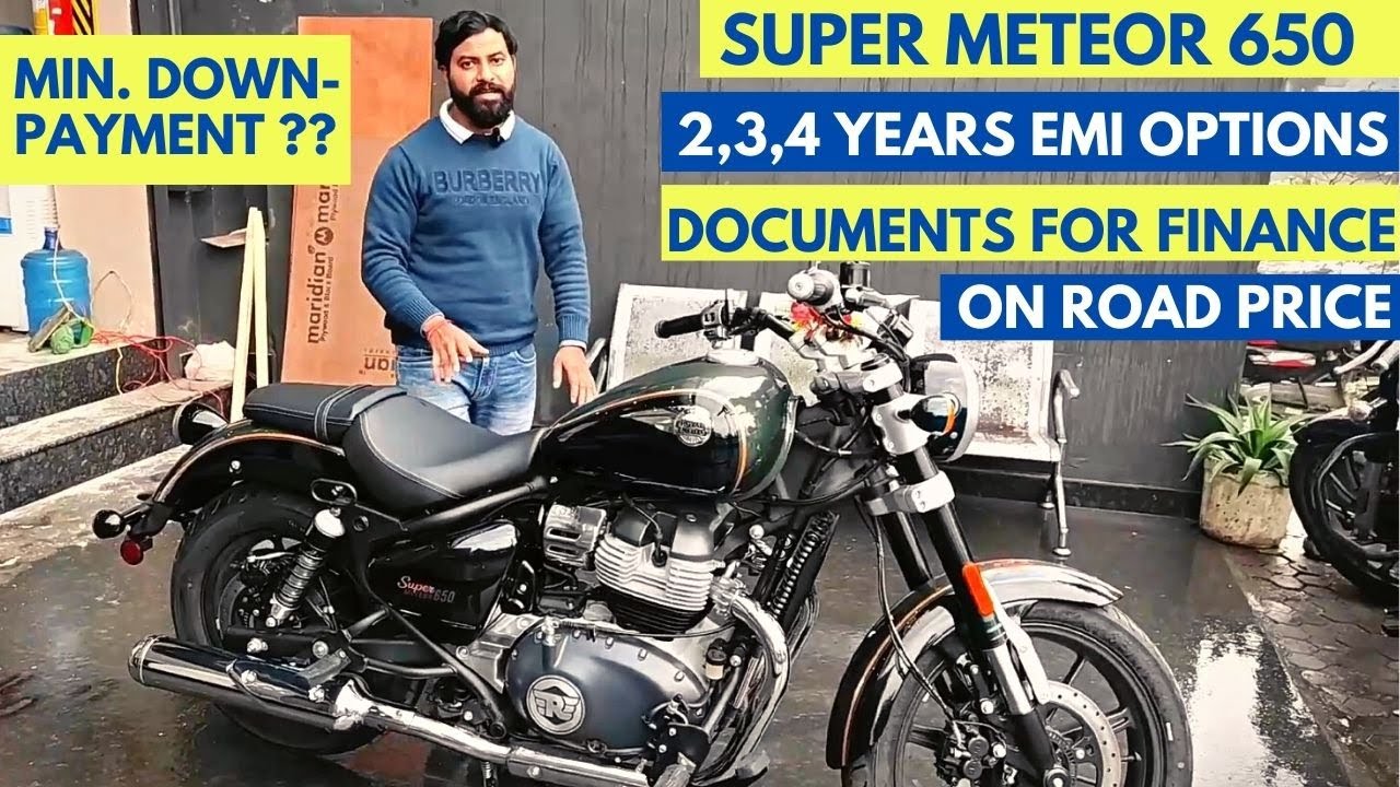 Meteor 650 ke Down payment me Splendor ~ Easy EMI options ! ROI @ 8.99 ...