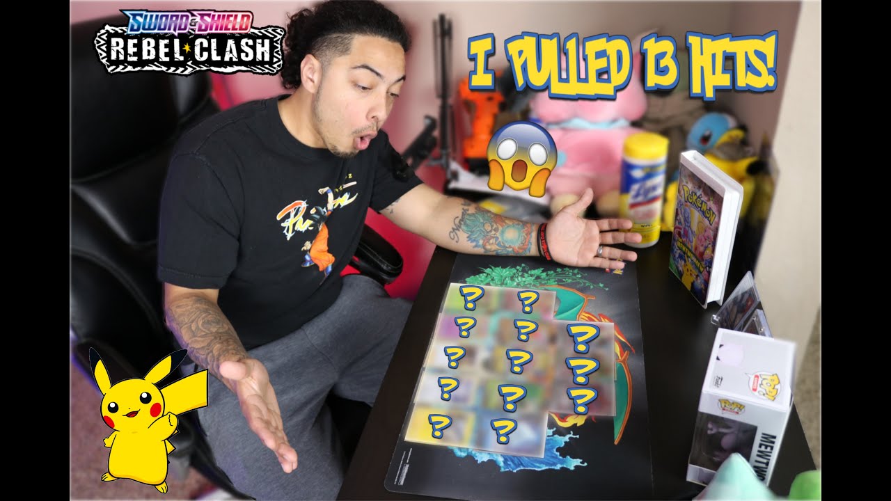 EPIC PULLS IN ONE VIDEO! | OPENING UP 15 REBEL CLASH BOOSTER PACKS!