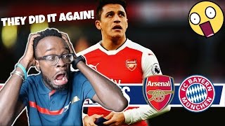 They Did It Again Arsenal Vs. Bayern Munich 2016-17 Uefa Champions League Highlights