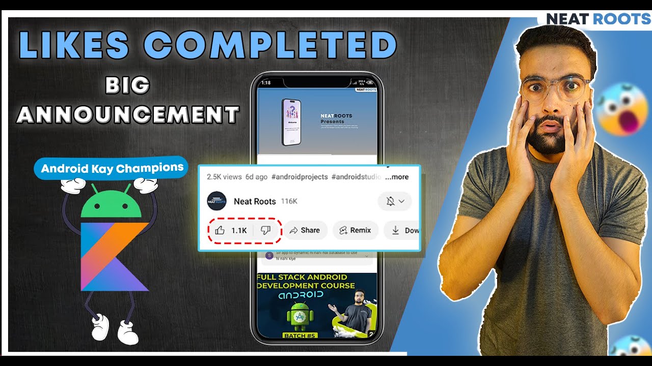 Big Announcement - 1000 Like Aim Completed