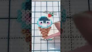 This Penguin Ice Cream PixieBeads Art Is TOO Cute to Handle 🐧 screenshot 2