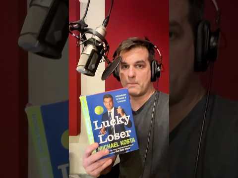 Recording ‘Lucky Loser’ audio book. Book comes out March 11th.