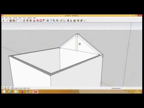 Tutorial Google SketchUp : membuat desain rumah sederhana