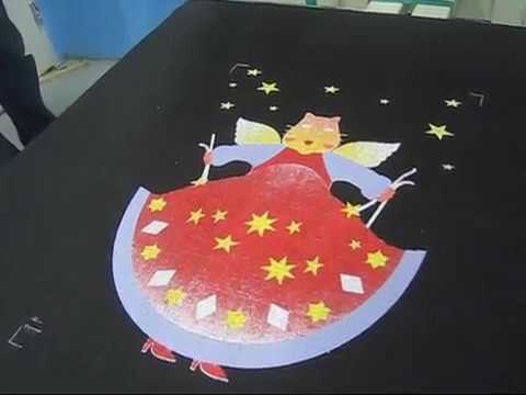 Карусель на 8х8 - шелкография