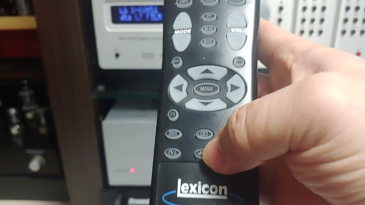 렉시콘 Lexicon MC12-HD 프리앰프 / AV Processor - YouTube