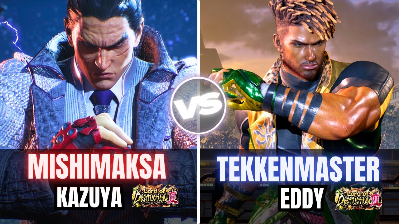 🔥 MISHIMA KSA (Kazuya) vs TEKKEN MASTER (Eddy) 🔥 Tekken 8 High Level Gameplay