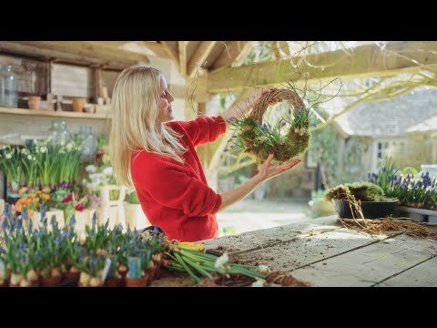 Spring Wreath - The Magic of Flowers Ep.4 - video from Willow Crossley