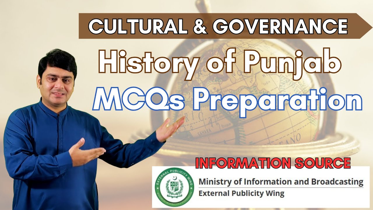 Cultural History of Punjab [Part#1] - PERA Test preparation 