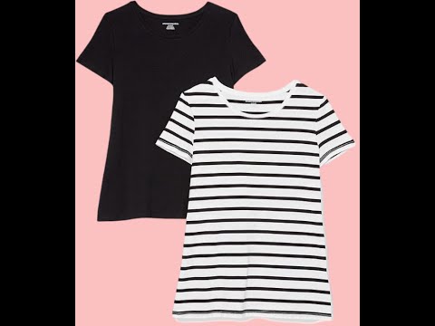 Amazon Essentials Women's Classic Fit Short Sleeve Crewneck T Shirt, Multipacks